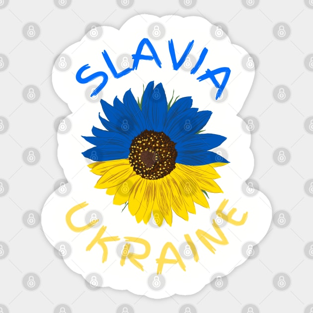 Slavia Ukraine Sticker by Creatifly Graphic Tees
